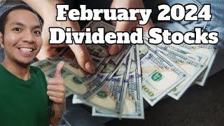 February 2024 Dividend Paying Stocks