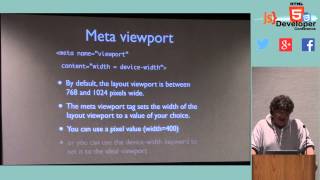 HTML5DevConf May 2014: Peter-Paul Koch, QuirksMode.org: The Mobile Viewports