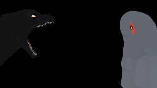 Burning Godzilla vs Hedorah (Sticknodes Battle)