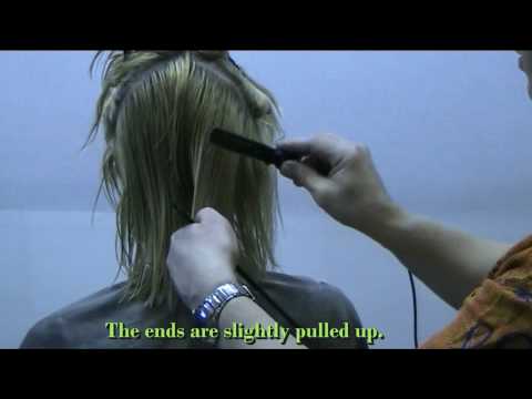 Part 1 Barbara's Haircut with Hot Razor. No More Cunning Ends By Theo Knoop