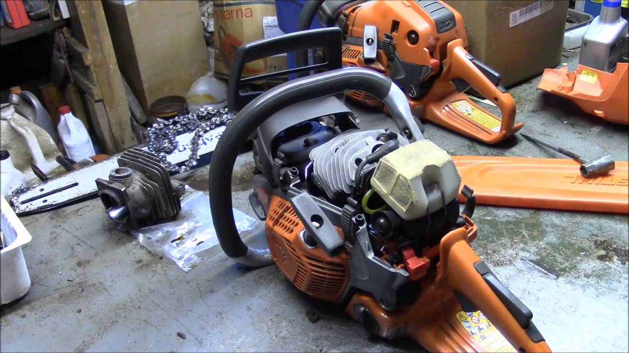 Husqvarna 562xp HTSS Cylinder Removal & Inspect Modifications & A few