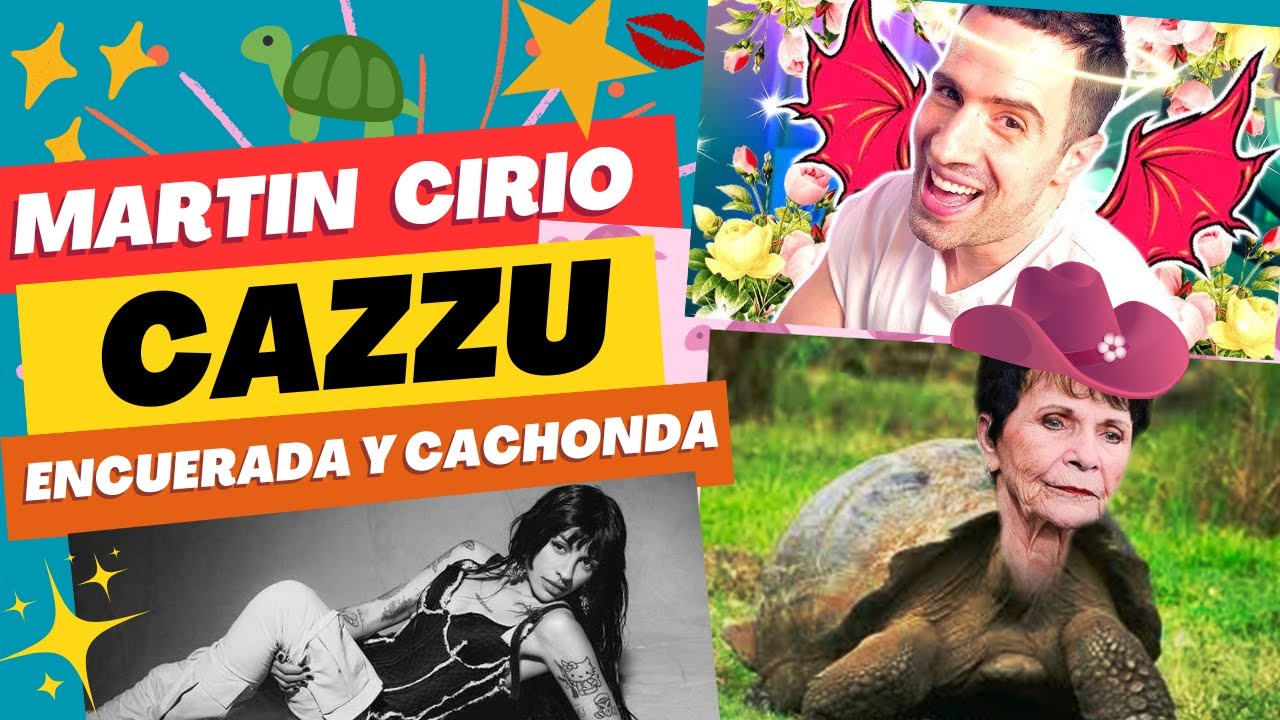 MARTIN CIRIO CAZZU CRITICADA POR PATY CHAPOY