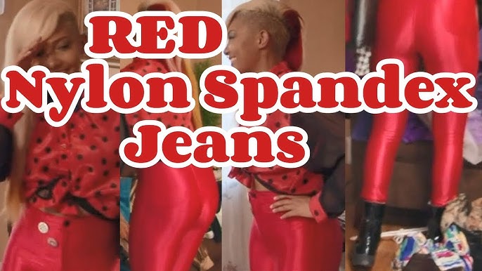GEORGIA PEACHES TANYA TUCKER Nylon Spandex Disco Pants Rock Jeans