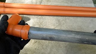 HOW TO JOIN PLASTIC PIPE AND LEAD PIPE.