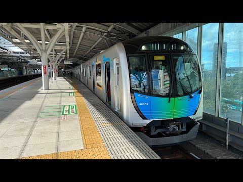 西武池袋線　西武40050系40158F 石神井公園駅発車