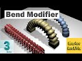 3ds Max Modifiers | Bend Modifier