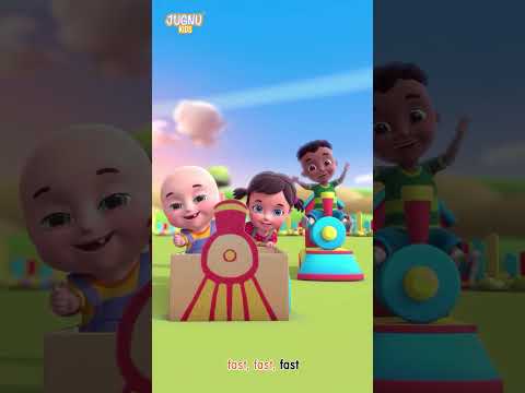 Train Song chu | Choo Choo Train V2 | +More Kids Songs | Nursery Rhymes  #shorts @JugnuKidsvideos