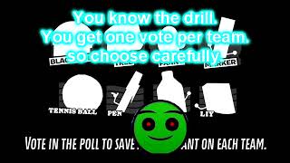 BFDI TPOT Episode 19 - Voting Screen, but Silent Normality says