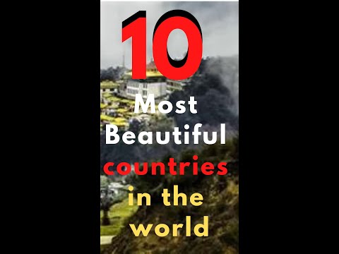 Top 10 most Beautiful Countries in the World 2022 to Visit | #shorts #ytshorts #countries #2022