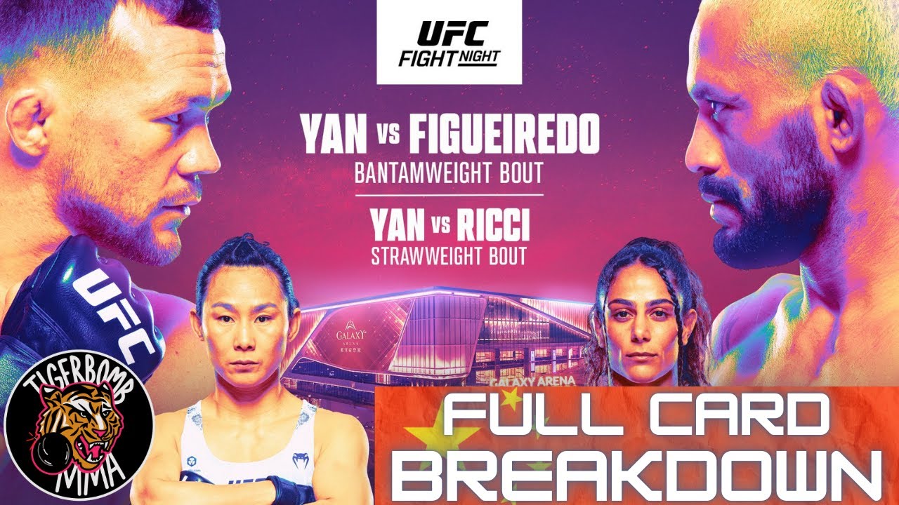 Fight Night Riocard UFC Fight Night Macau: Yan vs Figueiredo Full Card Breakdown ...