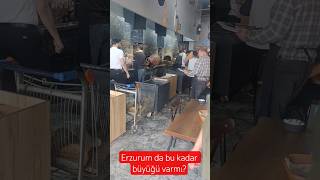Erzurum'da bu kadar büyüğü varmı? #cagkebap #erzurumcagkebapi #yemek #insaatci