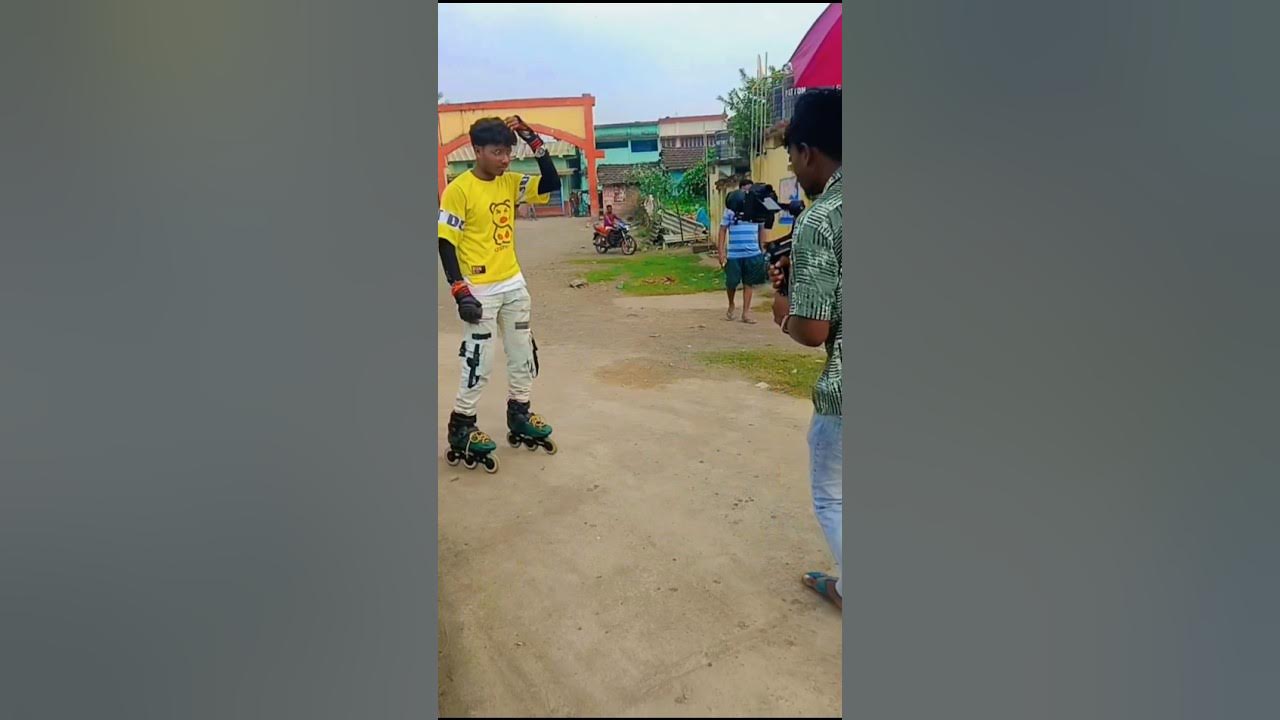 Camera wala Santali song skating reels video 🤪🤪🤪 YouTube