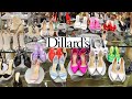 DILLARD'S SHOE SHOPPING GLAM HELLS WEDGES FLATS SANDALS & MORE SHOP WITH ME DESIGNER FASHION