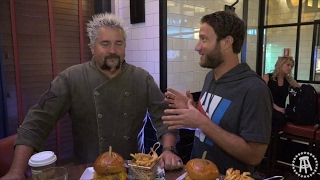 Barstool Pizza Review  Regina Pizzeria (Foxwoods) With Special Guest Guy Fieri (Bonus Burgerthots)