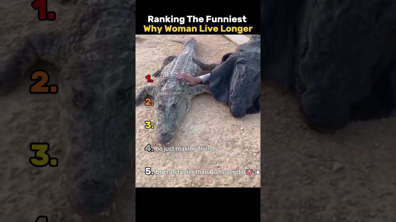 Ranking The Funniest Reasons Why Women Live Longer Than Men 