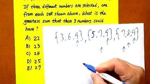 SAT Math Level 1 Question & Answer