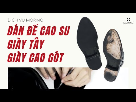 Video Quy trình dán đế cao su cho giày tây, giày cao gót |... - youtube