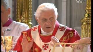 Pope Benedict XVI London mass cathedral 18 09 2010