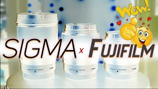 Sigma annonce 4 objectifs pour Fujifilm !