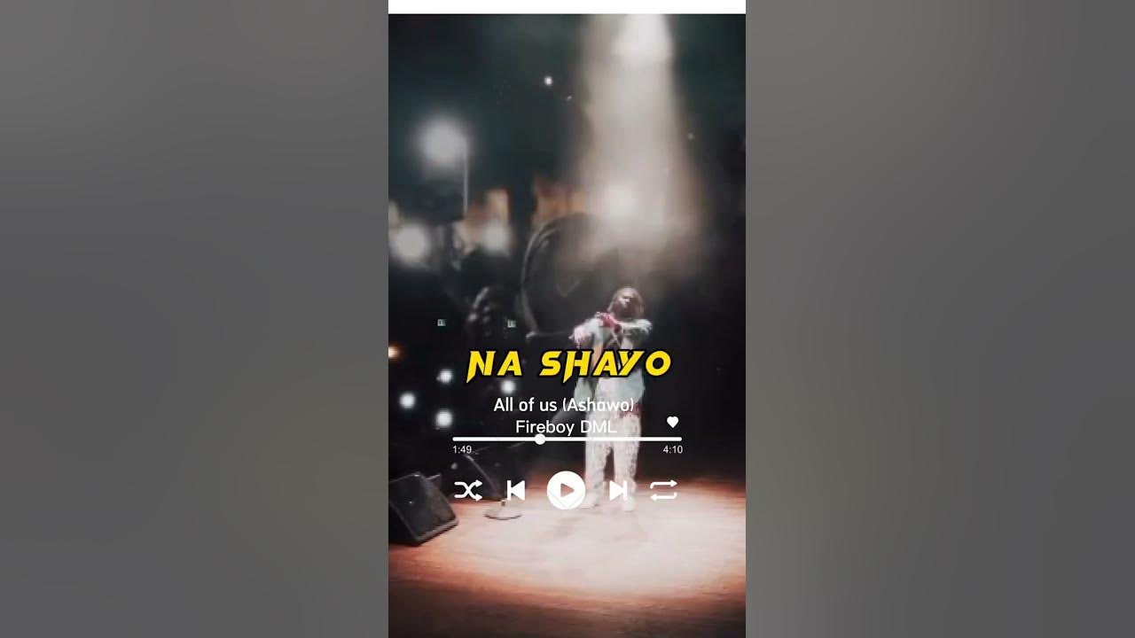 Fireboy- all of us (ashawo)lyrics #short #fyp #viralvideo #fypシ #viral #viralshorts #lyricvideo