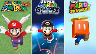 Evolution of Flying Power-Ups in 3D Mario Games (1996 - 2023)