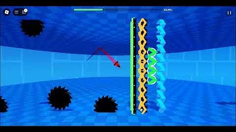 Beating my hardest level in this goofy ahh geometry dash copy