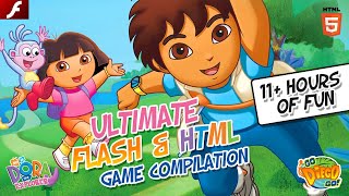 Dora the Explorer™ & Go, Diego, Go!™ - ULTIMATE Flash & HTML Games Compilation - No Commentary screenshot 2