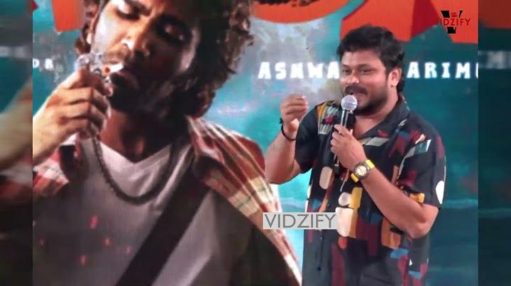 VJ Siddhu Speech 🤣 Harshath Khan Speech | Dragon Pre Release