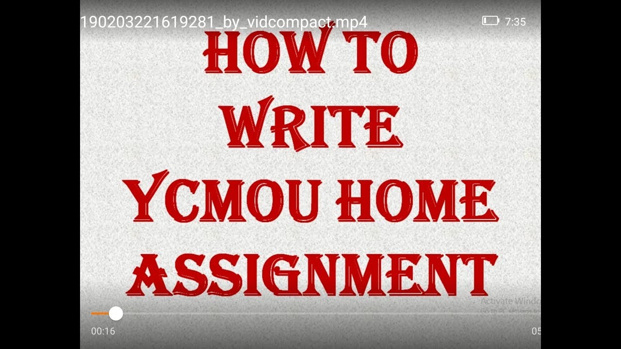 ycmou ba assignment answers