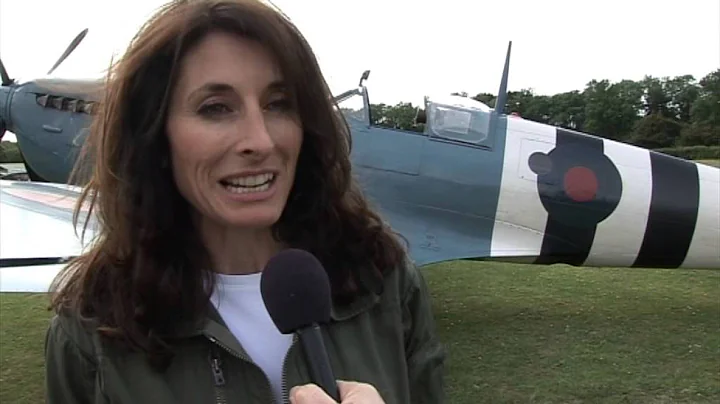 Tracey Curtis-Taylor at Air-Show in 2009 at Shuttleworth