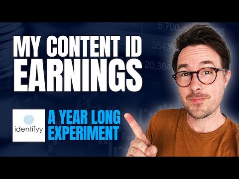 How Much I've Earned From CONTENT ID | My Year Long Experiment