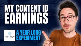 How Much I've Earned From CONTENT ID | My Year Long Experiment