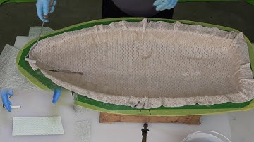 3D Sandwich laminating with Coremat