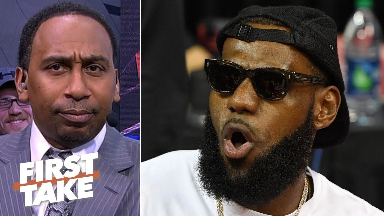 2019 lakers draft picks Stephen A. challenges LeBron to stop hiding on social media and refute reports live on First Take