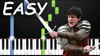 Narnia Theme Song | EASY Piano Tutorial + SHEET MUSIC by Asllen Resimi