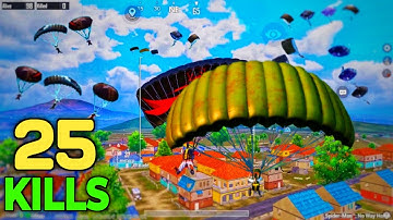 Full Rush Gameplay in Pochinki | BGMI  25 Kill | GamexLegend Full Match In Erangel