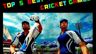 Top 5 Best 3D Cricket Games For Android HD screenshot 3