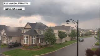 Raw video: Ottawa storm