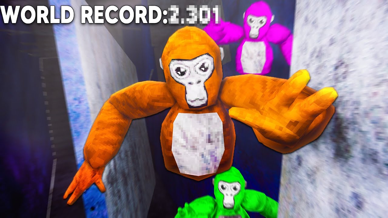 I broke WORLD RECORDS in Gorilla Tag...