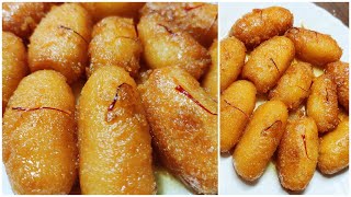 Sujir pantua~Rava Gulabjamun recipe~সুজির চমচম~Sujir ChomChom~Sujir Misti~Bengali sweet recipes