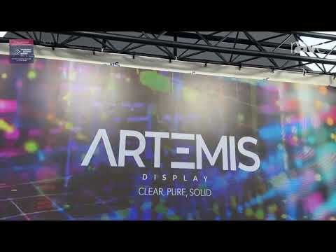 ISE 2025: ARTEMIS DISPLAY Exhibits 1.87pp LED Indoor Display