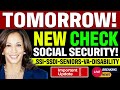 JUST IN! New CHECK is Coming TOMORROW | Social Security, SSI, SSDI, SSA 2023 Update