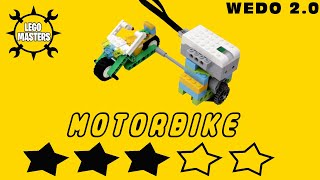 Robot motorcycle from wedo 2.0. We will teach you how to make it easy and simple.