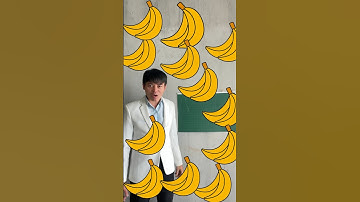 Quả Chuối Tiếng Anh đọc là gì￼#shorts