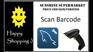 How to create a price checker barcode scanner and My SQL workbench database C-Sharp screenshot 3