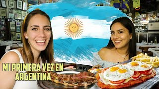 PROBANDO COMIDA ARGENTINA por primera vez 🇦🇷 | ¿Asado Argentino, el mejor?