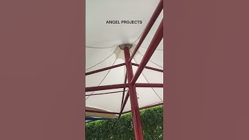 Tensile Membrane #ahmedabad #fabric #tensilestructure