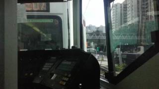 輕鐵507第一期1064+1067安定至屯門行車片段