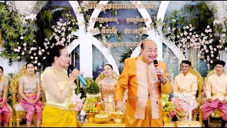 កំប្លែងកាត់សក់ l នាយ កុយ ប៉ះ អ្នកនាង  គ្រត l សើចចុកពោះ_ពេញរោងការ l Wedding
