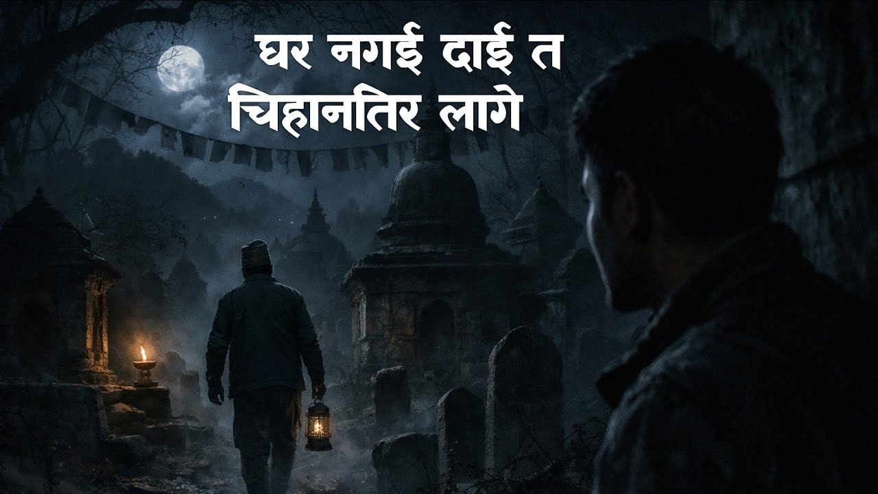 घर नगई दाई चिहानतिर लागे horror story|nepali bhoot katha||nepali  bhoot story  horror @SatyayaBhram